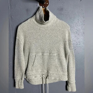 Sweaty Betty Restful Boucle Sweatshirt Lily White XS
